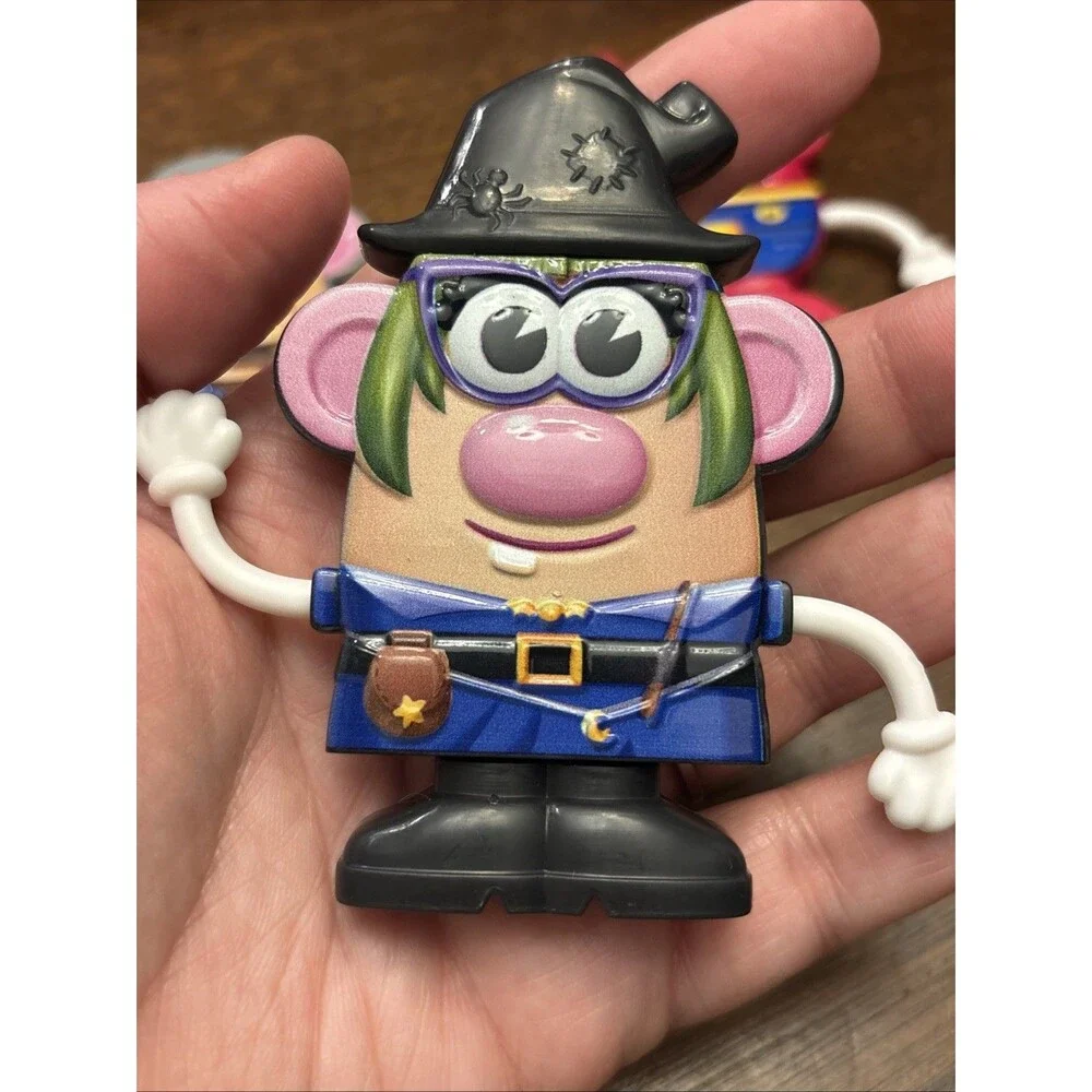 Mr Potato Head Astrospud & A-Lee-Yam Wendys Toy Figure Lot 2025 Hasbro Kids Meal